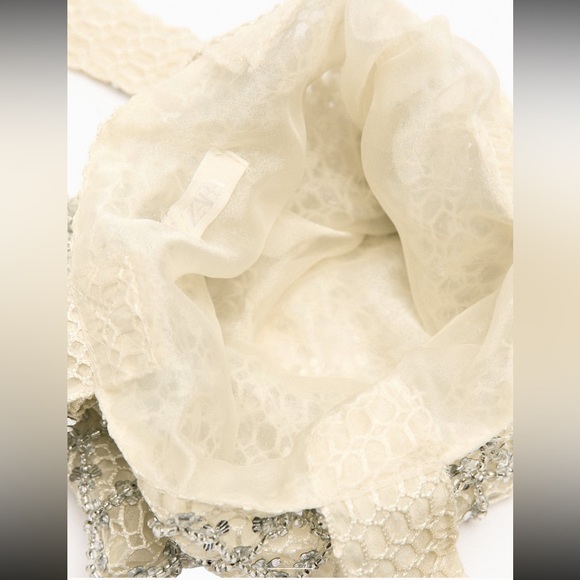 Zara beaded tote bag - Picture 9 of 13